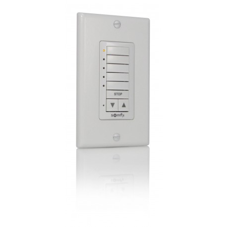 Somfy WireFree Switch DecoFlex RTS 5 channel (White) #1810813